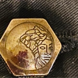 Men’s  vintage Versace Dress pants with zipper pockets